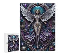 Jigsaw Puzzles for Adults500 PCS Galactic Angel Steampunk Jigsaw for Adults Brain Teaser Game Pattern Assembly Unique Birthday And Gifts 500 PCS