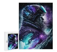 Jigsaw Puzzles for Adults500 PCS Galactic Explorer's Helmet Jigsaw for Adults Brain Teaser Game Pattern Assembly Unique Birthday And Gifts 500 PCS