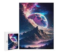 Jigsaw Puzzles for Adults500 PCS Galaxy Planet Veil Adult Jigsaw Family Game Staycation Kill Time for Birthday, Chrismas 500 PCS
