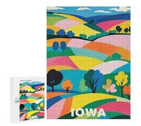 Jigsaw Puzzles for Adults500 PCS Iowa My Home Jigsaw for Adults Brain Teaser Game Pattern Assembly Unique Birthday And Gifts 500 PCS