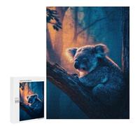 Jigsaw Puzzles for Adults500 PCS Koala in Tree at Sunset-1 Adult Jigsaw Puzzles For Family Fun Fun Activities at Home Challenging Family Fun Game 500 PCS