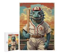 Jigsaw Puzzles for Adults500 PCS Mesozoic Baseball Legend 5 Adult Puzzles Brain Teaser Game Home Decoration Help The Brain Exercise 500 PCS
