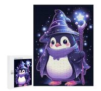 Jigsaw Puzzles for Adults500 PCS Penguin Star Wizard Adult Jigsaw Puzzle Family Games Difficult Challenge Fun Activities at Home 500 PCS