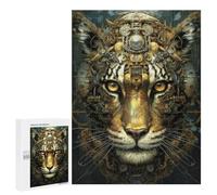 Jigsaw Puzzles for Adults500 PCS Steampunk Tiger Portrait-2 Puzzle for Adults Fun Games Wall Decoration Deal As Gifts for The Whole Family 500 PCS