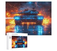 Jigsaw Puzzles for Adults500 PCS Tank Panzer in World War Jigsaws for Adults Family Games Presents for Women Unique Birthday And Gifts 500 PCS