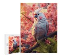 Jigsaw Puzzles for Adults500 PCS White Cockatoo Adult Jigsaw Family Game Staycation Kill Time for Birthday, Chrismas 500 PCS