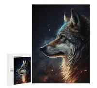 Jigsaw Puzzles for Adults500 PCS Wolf Animal Adult Jigsaw Puzzle Family Games Difficult Challenge Fun Activities at Home 500 PCS