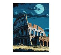 Jigsaw Puzzles for Adults52x38cm/1000pcs Colosseum Under Moonlight -1 Jigsaws for Adults Toy Wall Decor Staycation Kill Time Fun Activities at Home 52x38cm/1000pcs