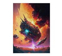 Jigsaw Puzzles for Adults52x38cm/1000pcs Galactic Cataclysm A Cosmic Explosion Puzzle for Adults Family Games Analysis And Logic Stress Reduction Gifts 52x38cm/1000pcs