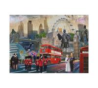 Jigsaw Puzzles for Adults52x38cm/1000pcs London Landmarks A Royal Celebration Teenagers Puzzles Anti-Stress Toys Presents for Women Fun Activities at Home 52x38cm/1000pcs