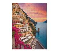 Jigsaw Puzzles for Adults52x38cm/1000pcs Sunset Cliffside Paradise Teenagers Puzzles Brain Teaser Game Wall Art Christmas Birthday Gifts 52x38cm/1000pcs