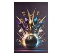 Jigsaw Puzzles for Adults75x50cm/1000pcs Abstract Bottle Explosion Artwork Puzzle for Adults Family Games Analysis And Logic Stress Reduction Gifts 75x50cm/1000pcs