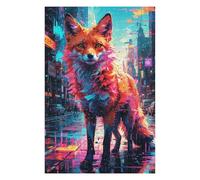 Jigsaw Puzzles for Adults75x50cm/1000pcs City Slicker Fox Teenagers Puzzles Anti-Stress Toys Presents for Women Fun Activities at Home 75x50cm/1000pcs