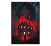 Jigsaw Puzzles for Adults75x50cm/1000pcs Haunting Shadows A Spooky Tale Unfolds Jigsaws for Adults Toy Wall Decor Staycation Kill Time Fun Activities at Home 75x50cm/1000pcs