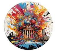 Jigsaw Puzzles For Berlin Wall Memorial for Adults Puzzles 1000 Piece Jigsaws 26.5x26.5 inches Brain Teaser Puzzles For Challenging Difficult Puzzle