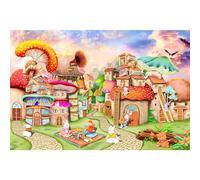 Jigsaw Puzzles for Kids, 100 Piece Jigsaw Puzzles for Children Mushroom House 6 year old Boys Girls Gifts Birthday, Gifts for Her,100 Pieces