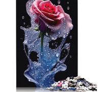 Jigsaw Puzzles for Kids, 500 Piece Jigsaw Puzzles for Art Flowers 18 Year Old Gifts Birthday, Gifts for Her 500pcs (52x38cm)