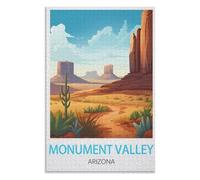 Jigsaw Puzzles for Kids 8+ and Adults,Monument Valley,Adults 1000 Piece Jigsaw Puzzle- Christmas,52x38,paper puzzle ,AA-512
