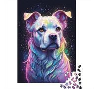 Jigsaw Puzzles for Teenager 1000 Piece Art Galaxy Dogs Jigsaw Puzzles for Adults Educational Game Challenge Toy 1000 Pieces Wooden Puzzles for Adults 1000pcs (75x50cm)
