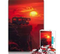Jigsaw Puzzles for Teenagers 1000 A View from Hell 1000 Piece Jigsaw,Family Activity Fun at Home Activities, Birthday Present,Travel Gifts (size 38x26cm)