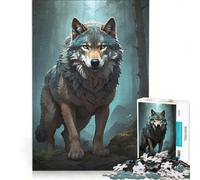 Jigsaw Puzzles for Teenagers 1000 A Wolfs Tale, Relax Games, Home Art Decor, Suitable for Desktop Decoration 50x75cm