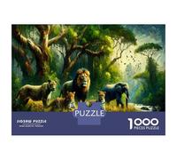 Jigsaw Puzzles for Teenagers 1000 Amazon Rainforest Wildlife Jigsaw Fun Games Perfect Decoration Deal As Gifts for The Whole Family 70x50cm/1000pcs