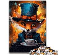 Jigsaw Puzzles for Teenagers 1000 Animal Foxes Teenager Puzzles,Challenging Game for Is Ideal As A Gift for The Whole Family (26x38cm)