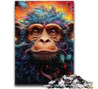 Jigsaw Puzzles for Teenagers 1000 Animal Gorillas Teenager Puzzles,Challenging Game for Is Ideal As A Gift for The Whole Family (26x38cm)