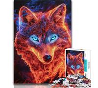 Jigsaw Puzzles for Teenagers 1000 Animal Magic Wolf Adult Jigsaw,for Educational Game Challenge Toy Unique Home Decor And Gifts (size 38x26cm)