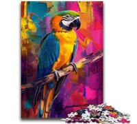 Jigsaw Puzzles for Teenagers 1000 Animal Parrot 1000 Pieces for Teenagers,Interesting Stress Reduction Parent-child Interaction (38x26cm)
