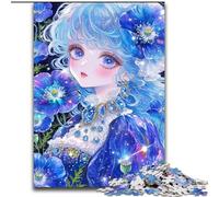 Jigsaw Puzzles for Teenagers 1000 Anime Girl, Suitable for Ages 14 And Up Home Educational Games DIY Toys Artwork Gift (Size 26x38cm)