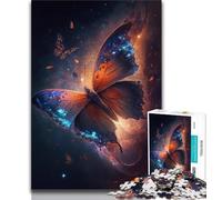 Jigsaw Puzzles for Teenagers 1000 Art Dream Butterfly 1000 Piece Puzzle,Educational Game for Birthday, Chrismas for Age 14+ (size 75x50cm)