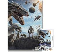Jigsaw Puzzles for Teenagers 1000 Astral Prehistoric Aliens Staycation Kill Time Hands-on Game Secret Santa Gifts (size 38x26cm)