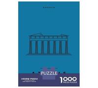 Jigsaw Puzzles for Teenagers 1000 Athens Greece Adult Puzzles Hands-on Game Pattern Assembly Deal As Gifts for The Whole Family 70x50cm/1000pcs
