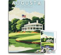 Jigsaw Puzzles for Teenagers 1000 Augusta Georgia Golf Course Challenging Game Toys Analysis And Logic Secret Santa Gifts Size 38x26cm