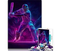 Jigsaw Puzzles for Teenagers 1000 Baseball Players 1000 Piece Puzzle,Stress Reliever Staycation Kill Time Wishlist with Santa Claus 38x26cm
