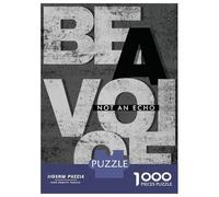 Jigsaw Puzzles for Teenagers 1000 Be A Voice Not An Echo Jigsaws for Adults Brain Teaser Game Presents for Women Unique Birthday And Gifts 70x50cm/1000pcs