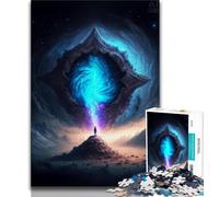 Jigsaw Puzzles for Teenagers 1000 Beautiful Alien Planet Adult Jigsaw,Challenging Family Activity Games DIY Toy for Home Wall Decor Gifts (size 38x26cm)