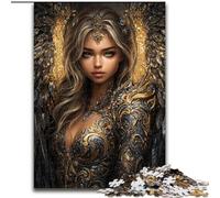Jigsaw Puzzles for Teenagers 1000 Beautiful Female Dark Angel for Age 14+ Challenging To Complete But Fun And Humorous Great Gifts And Toys (size 50x75cm)