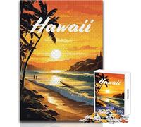 Jigsaw Puzzles for Teenagers 1000 Beautiful Hawaii Cove Challenging Game Toys Analysis And Logic Secret Santa Gifts Size 38x52cm