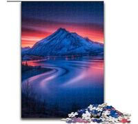 Jigsaw Puzzles for Teenagers 1000 Beautiful Mountains And Lakes, for Age 14+ Suitable for Couples Fun at Home Activities, Birthday Present,Travel Gifts (Size 50x75cm)