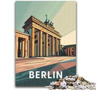 Jigsaw Puzzles for Teenagers 1000 Berlin Brandenburg Gate Educational Game Challenge Toy Wall Decoration Unique Birthday And Xmas Gifts (size 50x75cm)
