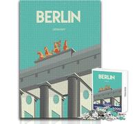 Jigsaw Puzzles for Teenagers 1000 Berlin Challenging Game Toys Analysis And Logic Secret Santa Gifts Size 50x75cm