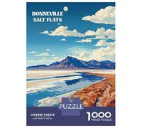 Jigsaw Puzzles for Teenagers 1000 Bonneville Horizons Teenager Puzzles Relax Games Pattern Assembly Deal As Gifts for The Whole Family 38x26cm/1000pcs
