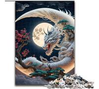 Jigsaw Puzzles for Teenagers 1000 Brave Dragon, Decompressing Intellectual Educational Toy Is Ideal As Gifts for The Whole Family (Size 50x75cm)