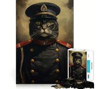 Jigsaw Puzzles for Teenagers 1000 Captain Cat Tight Cut Fun Creative Brain Play Relax Fun Time Xmas Art Gift (38x26cm)