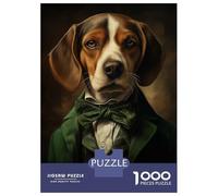 Jigsaw Puzzles for Teenagers 1000 Celtic Beagle Dog Adult Puzzles Hands-on Game Pattern Assembly Deal As Gifts for The Whole Family 70x50cm/1000pcs