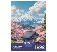 Jigsaw Puzzles for Teenagers 1000 Cherry Blossom Retreat-4 Puzzle for Adults Anti-Stress Toys Difficult Hard Deal As Gifts for The Whole Family 70x50cm/1000pcs