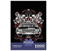 Jigsaw Puzzles for Teenagers 1000 Classic Car with Guns Adult Puzzles Hands-on Game Pattern Assembly Deal As Gifts for The Whole Family 70x50cm/1000pcs