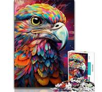 Jigsaw Puzzles for Teenagers 1000 Colorful Eagle 1000 Piece Puzzle,Educational Game for Birthday, Chrismas for Age 14+ (size 38x26cm)